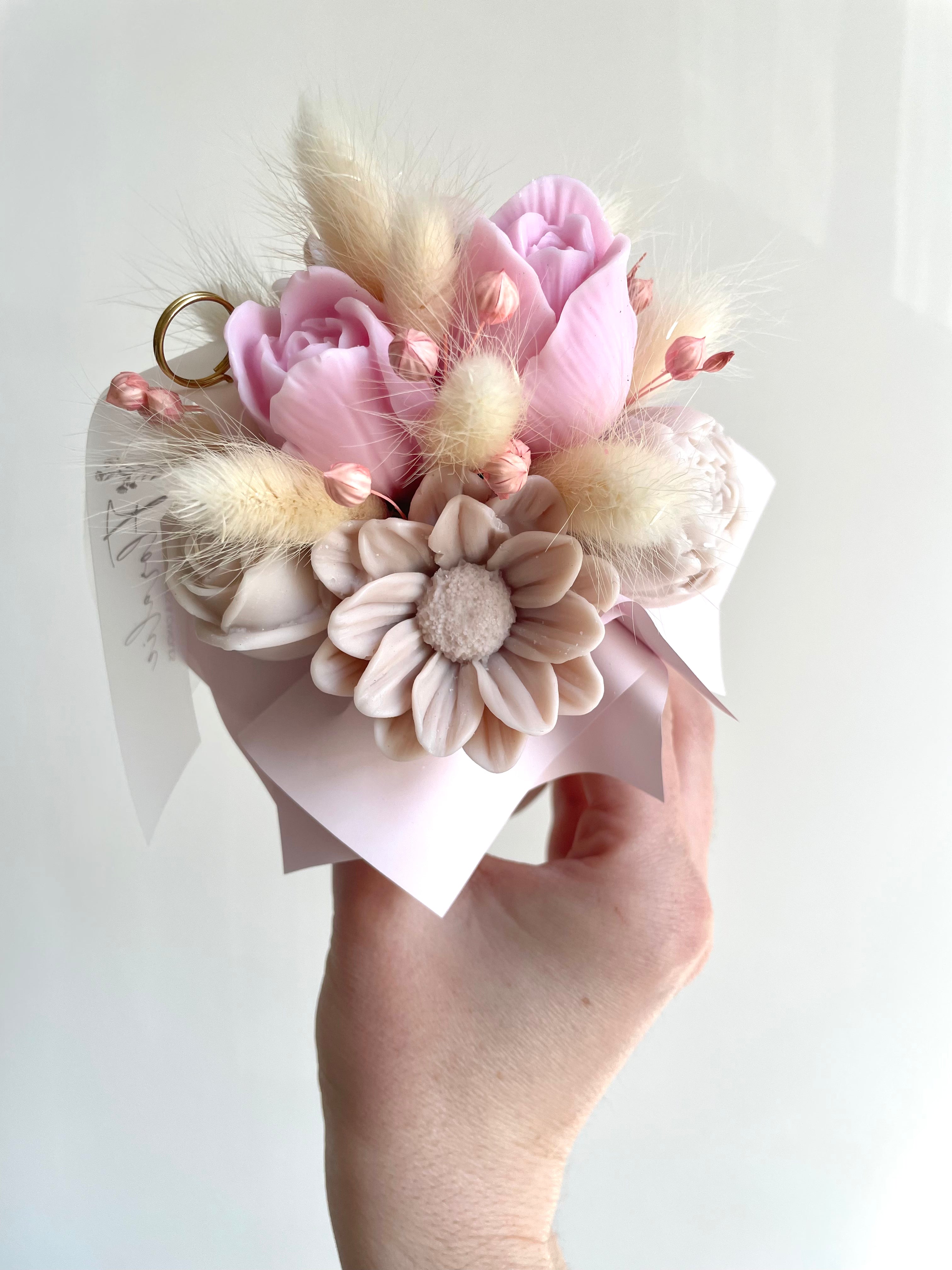 Flowerbox Creme ROSA BEIGE