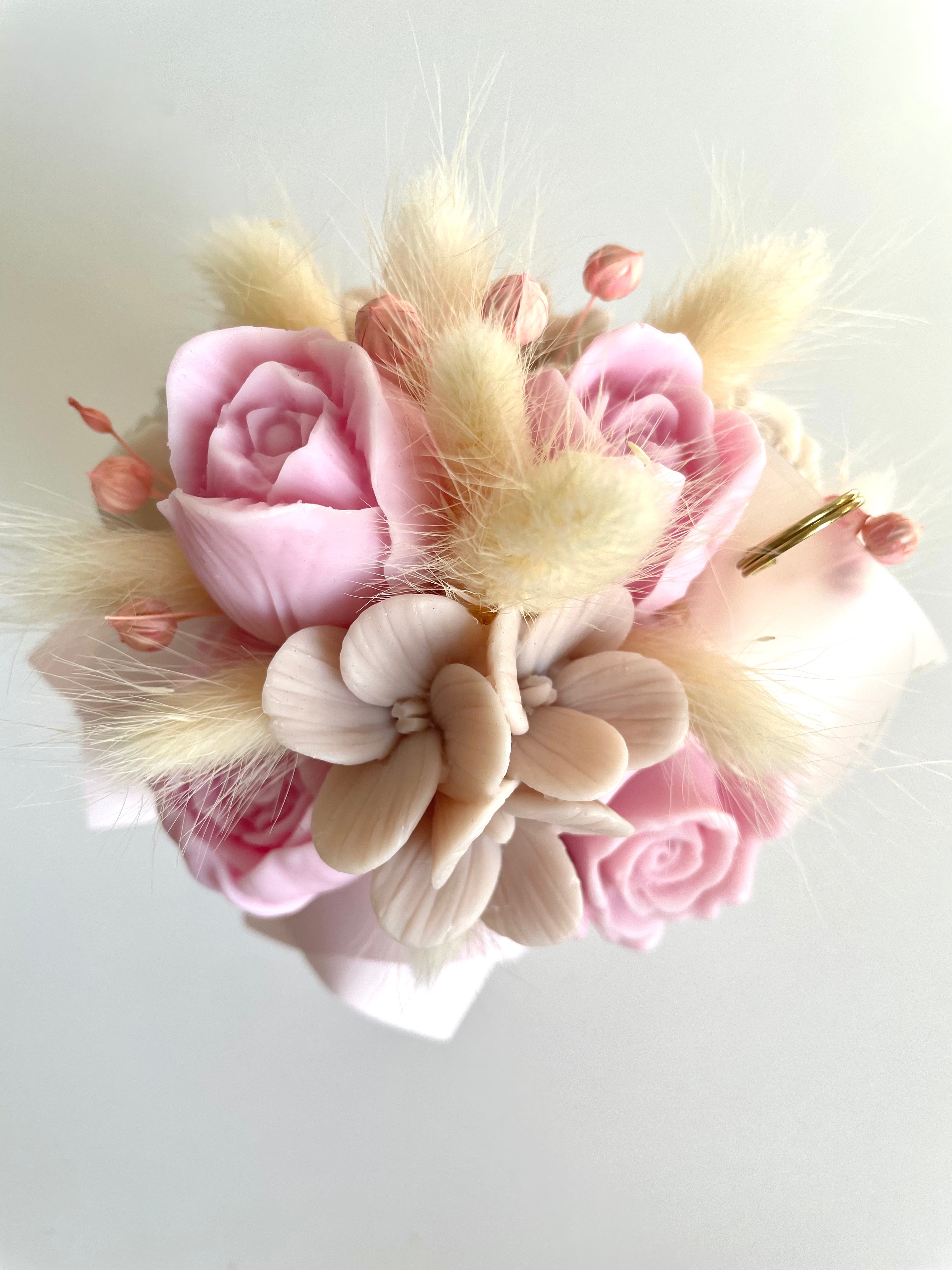 Flowerbox Creme ROSA BEIGE