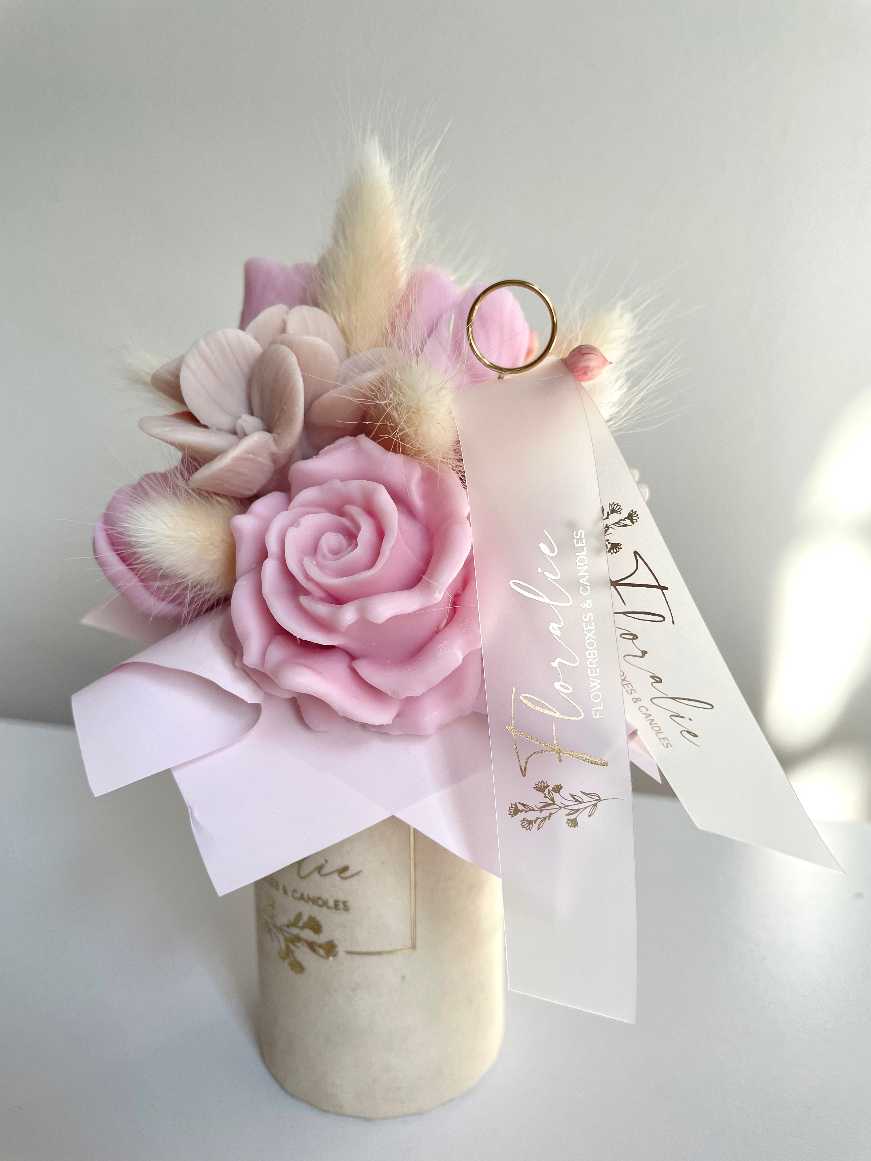 Flowerbox Creme ROSA BEIGE