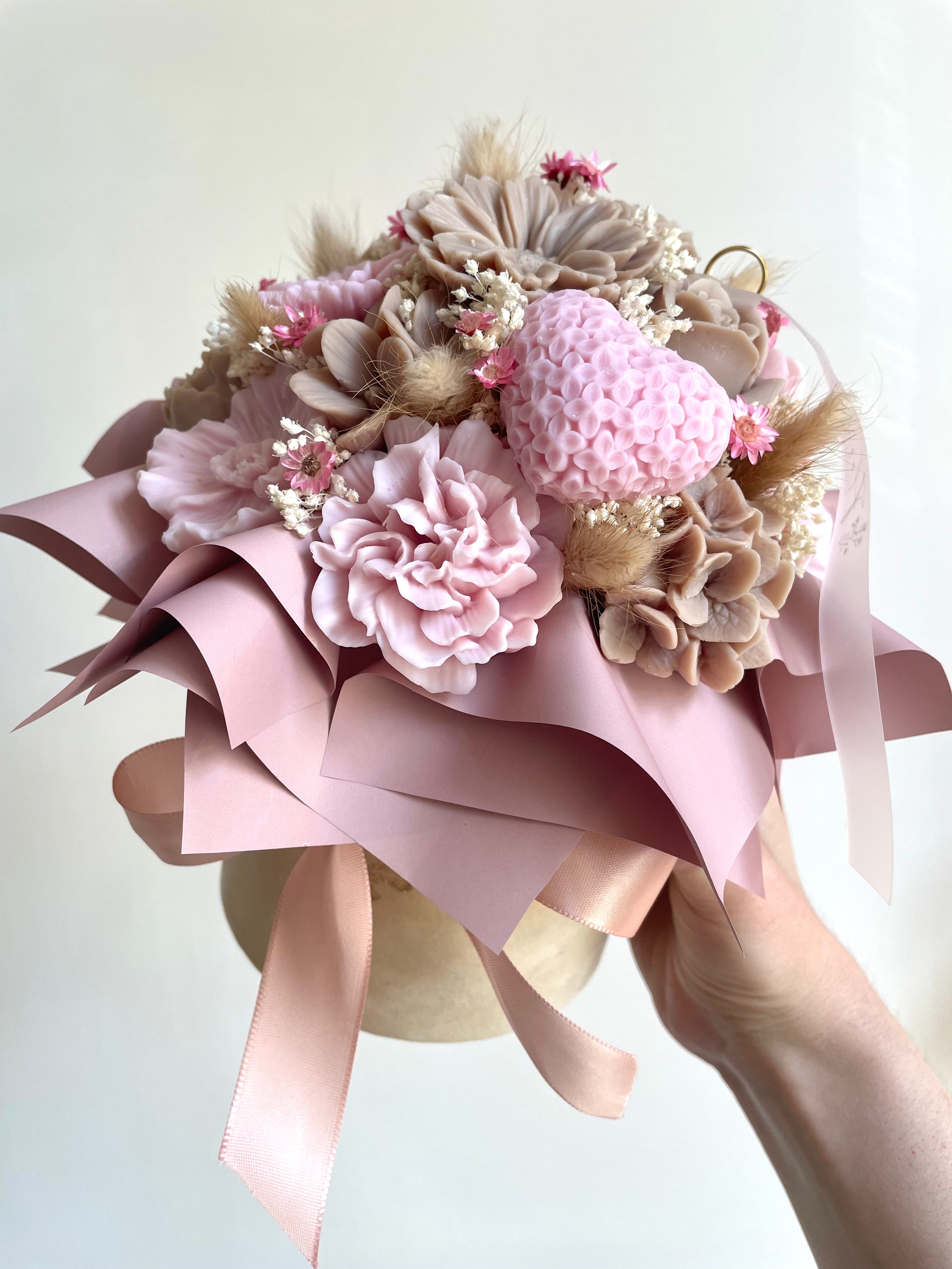 Flowerbox Creme ROSA BRAUN