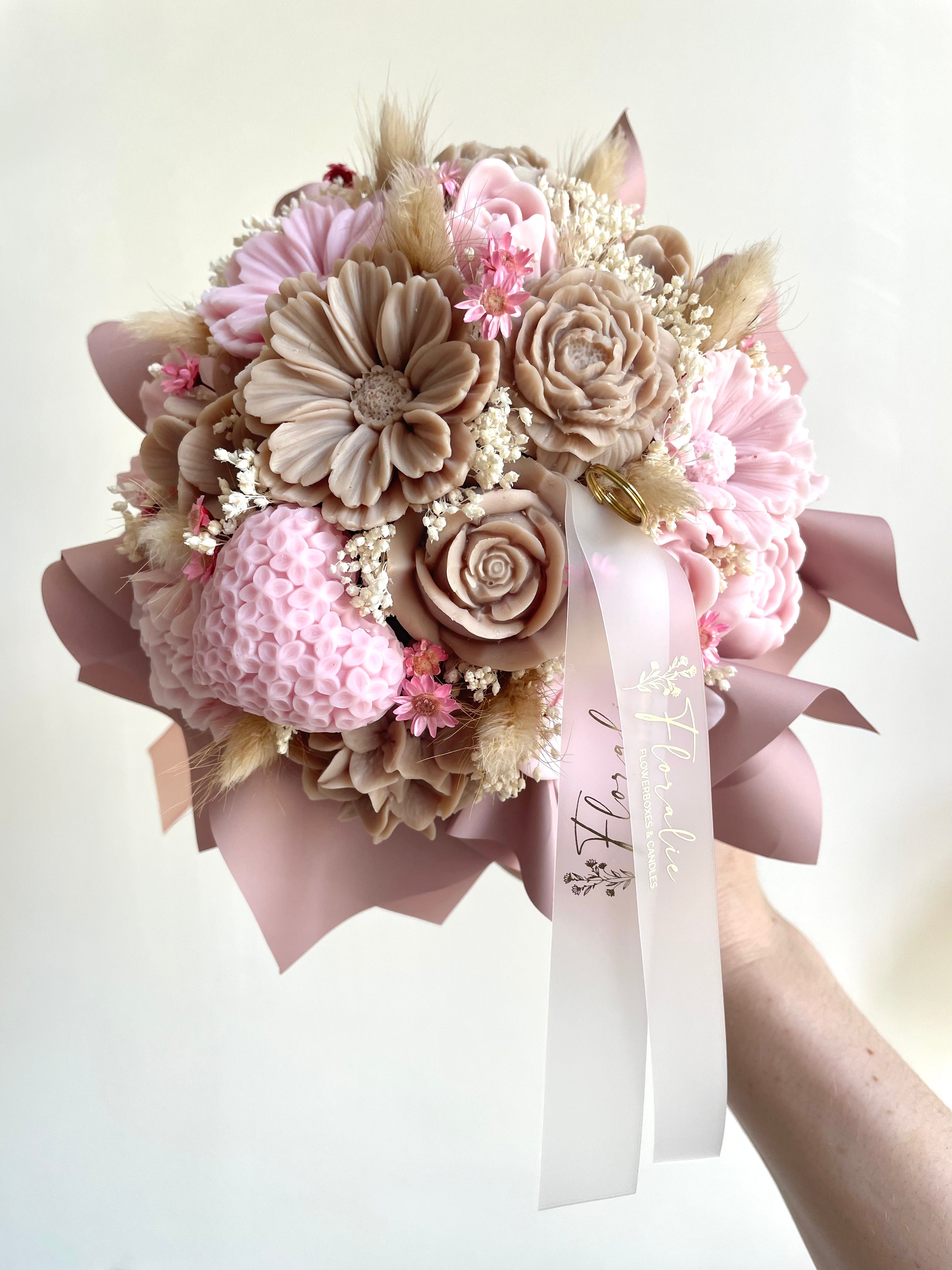 Flowerbox Creme ROSA BRAUN