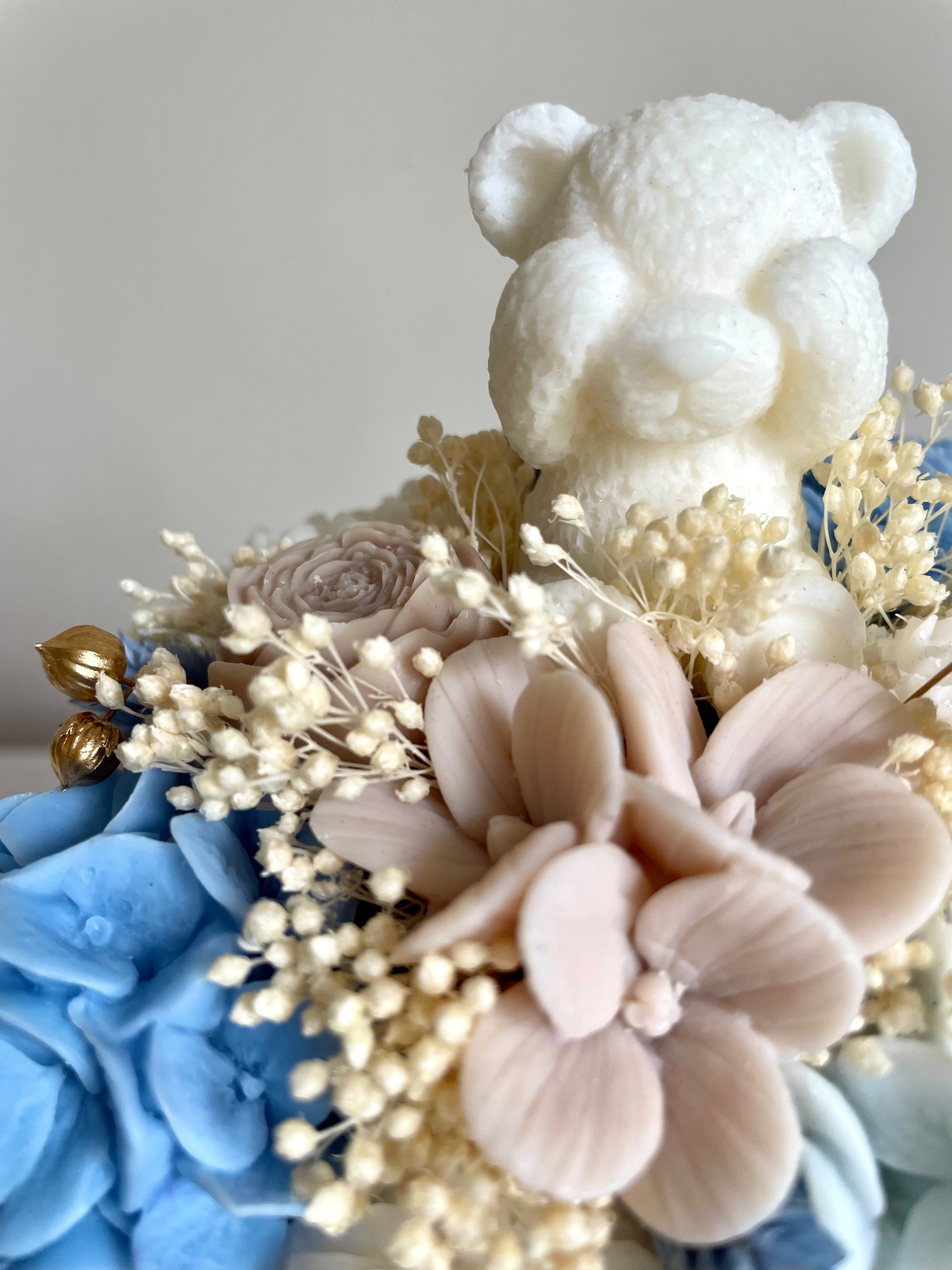 Flowerbox zur Geburt & Babyparty Boy