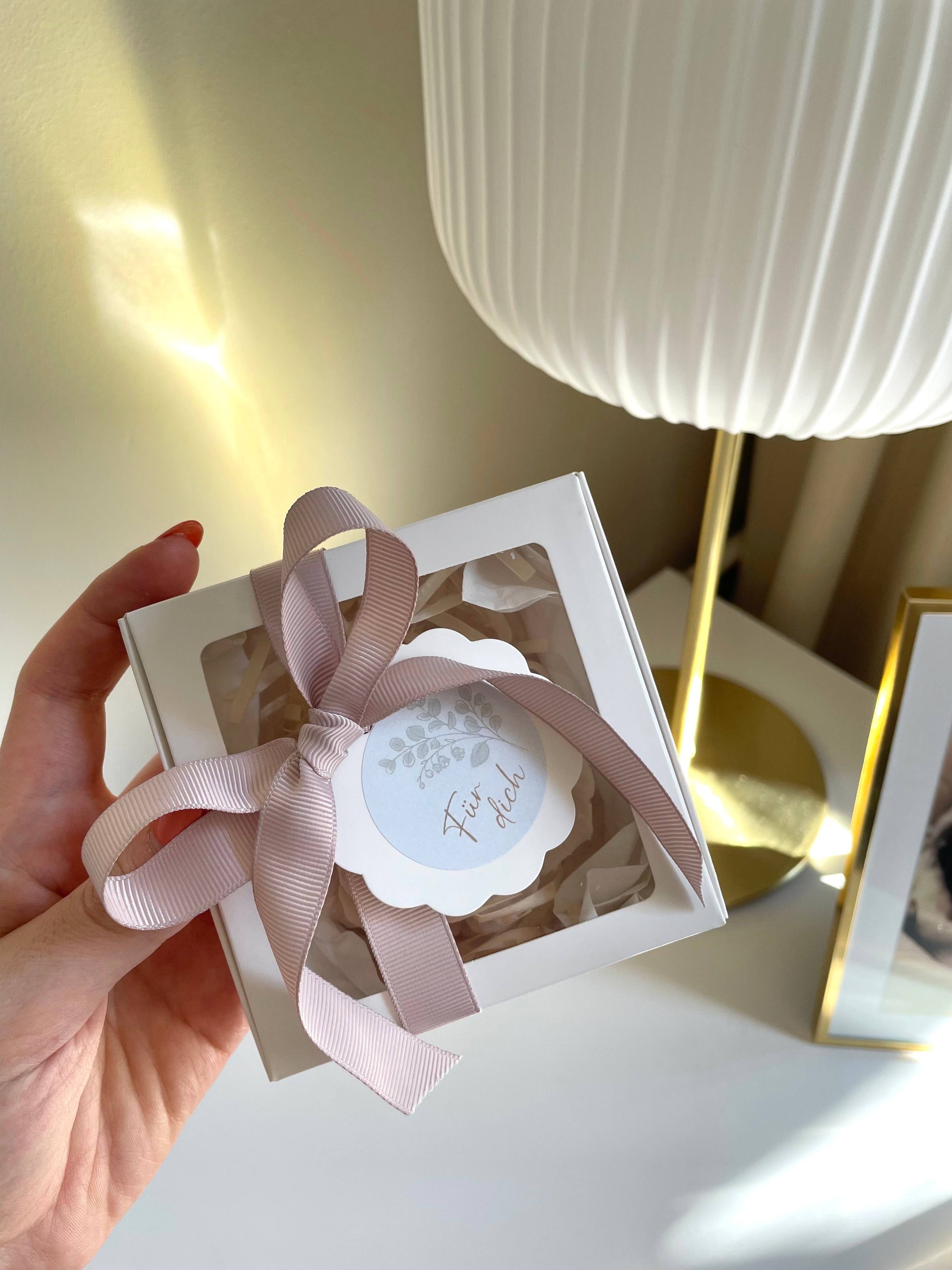 Edle Pfingstrose in Premium-Box