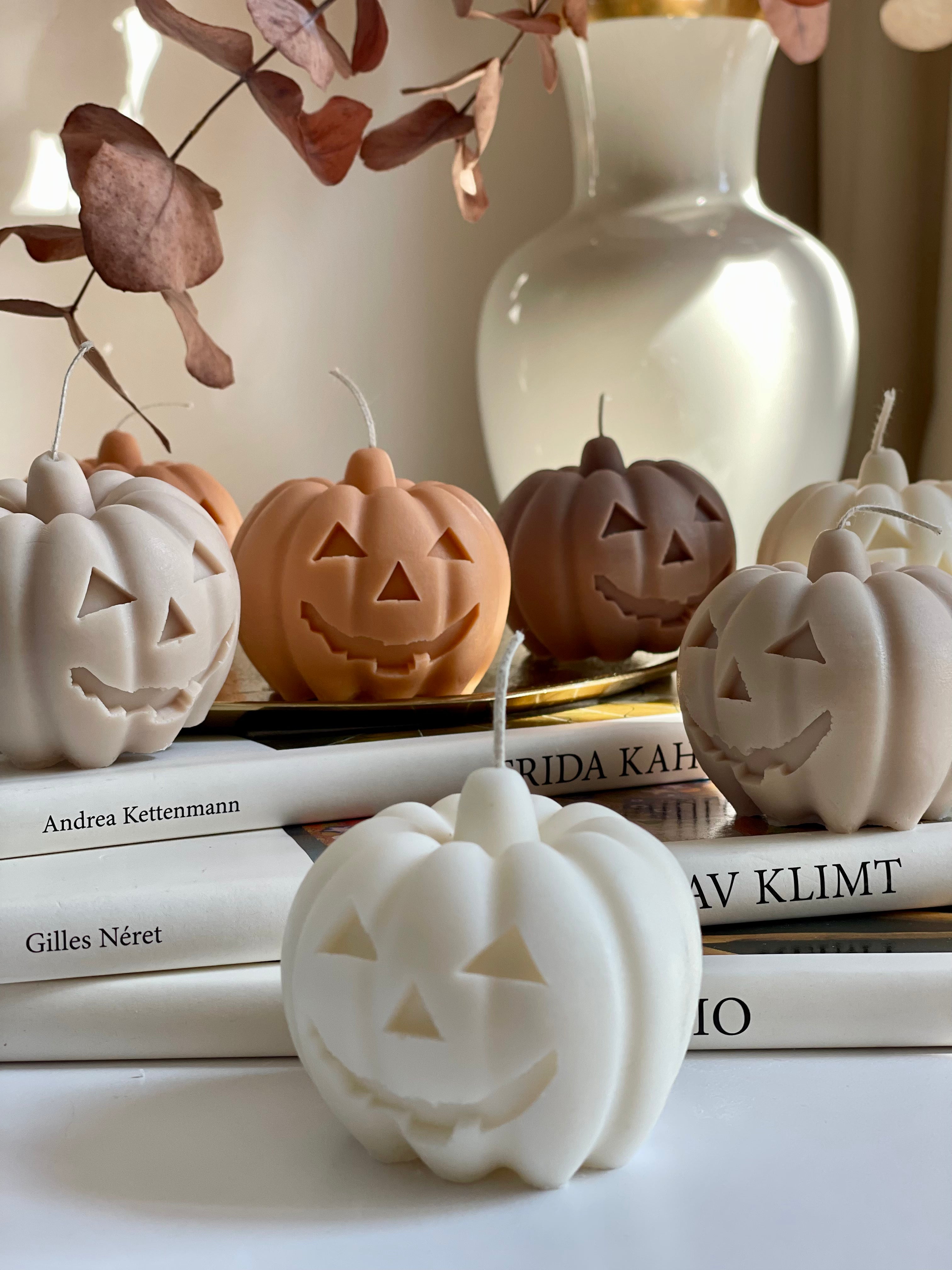 Halloween Kürbiskerze