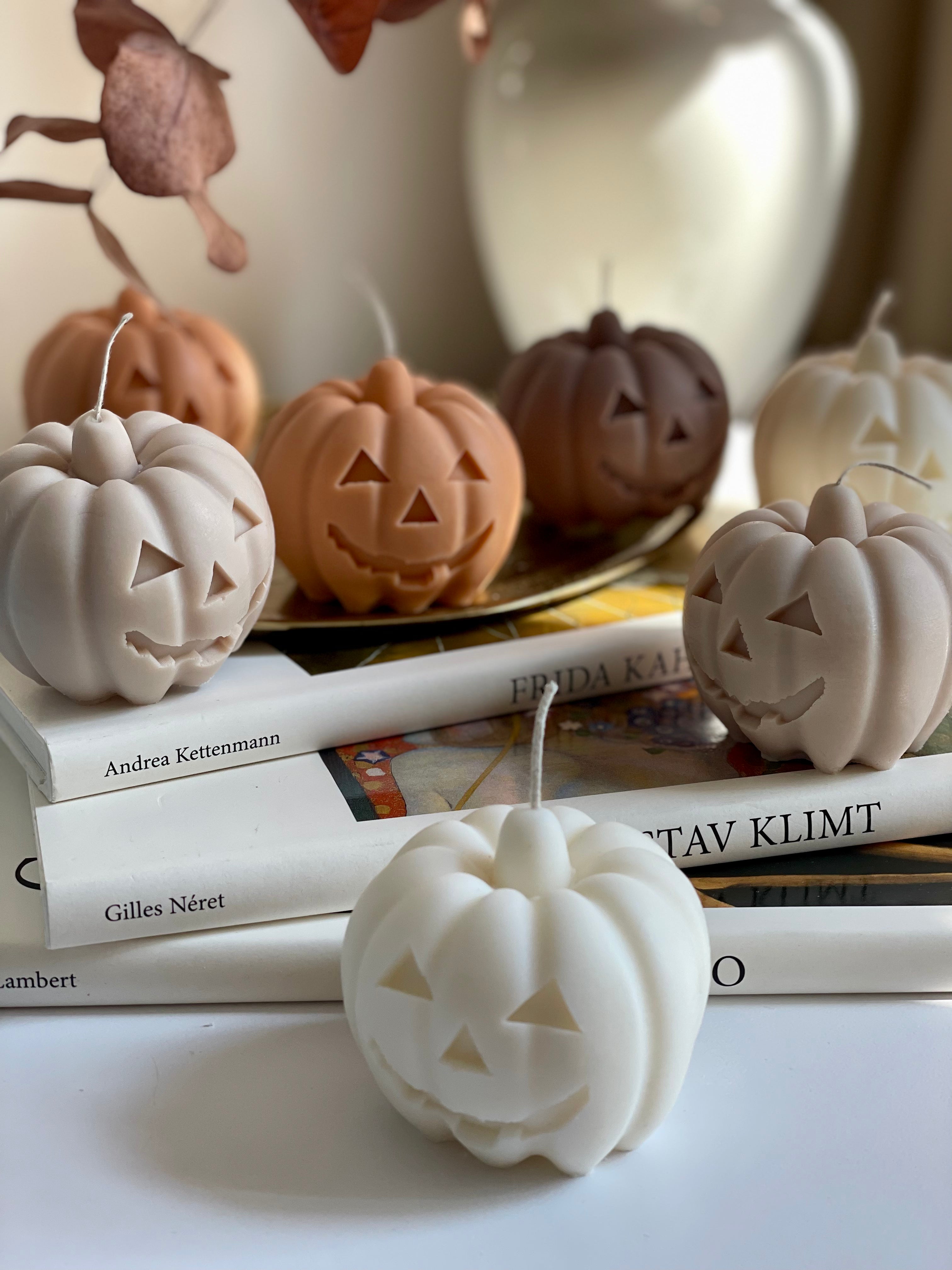Halloween Kürbiskerze