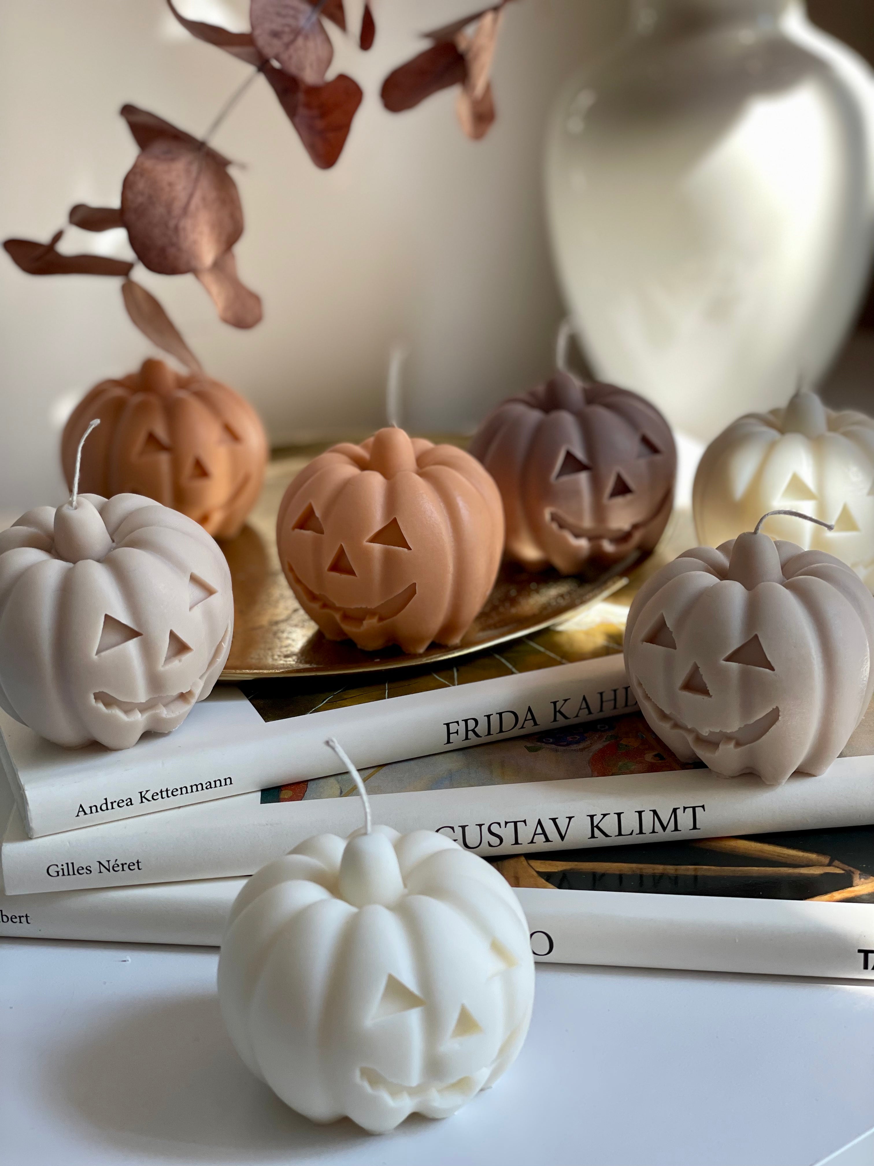 Halloween Kürbiskerze