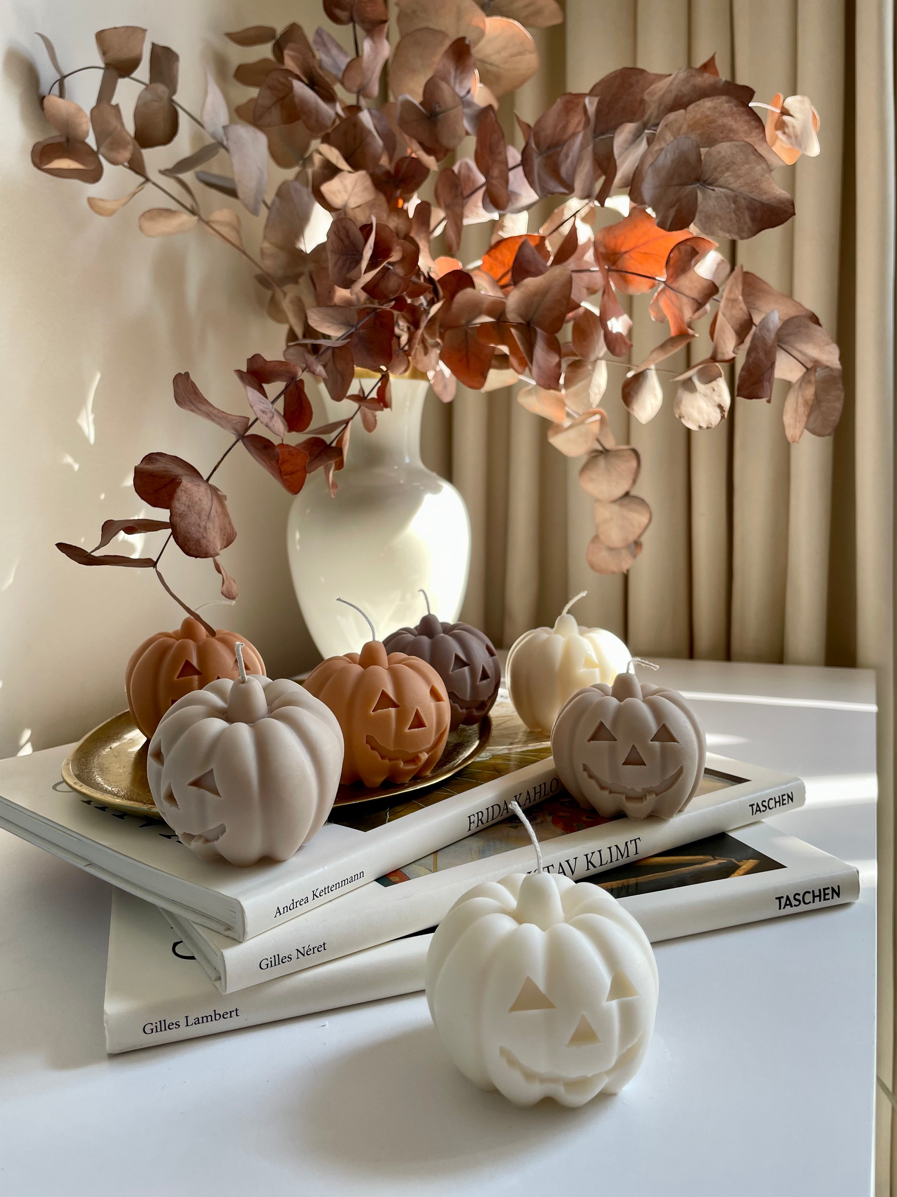 Halloween Kürbiskerze