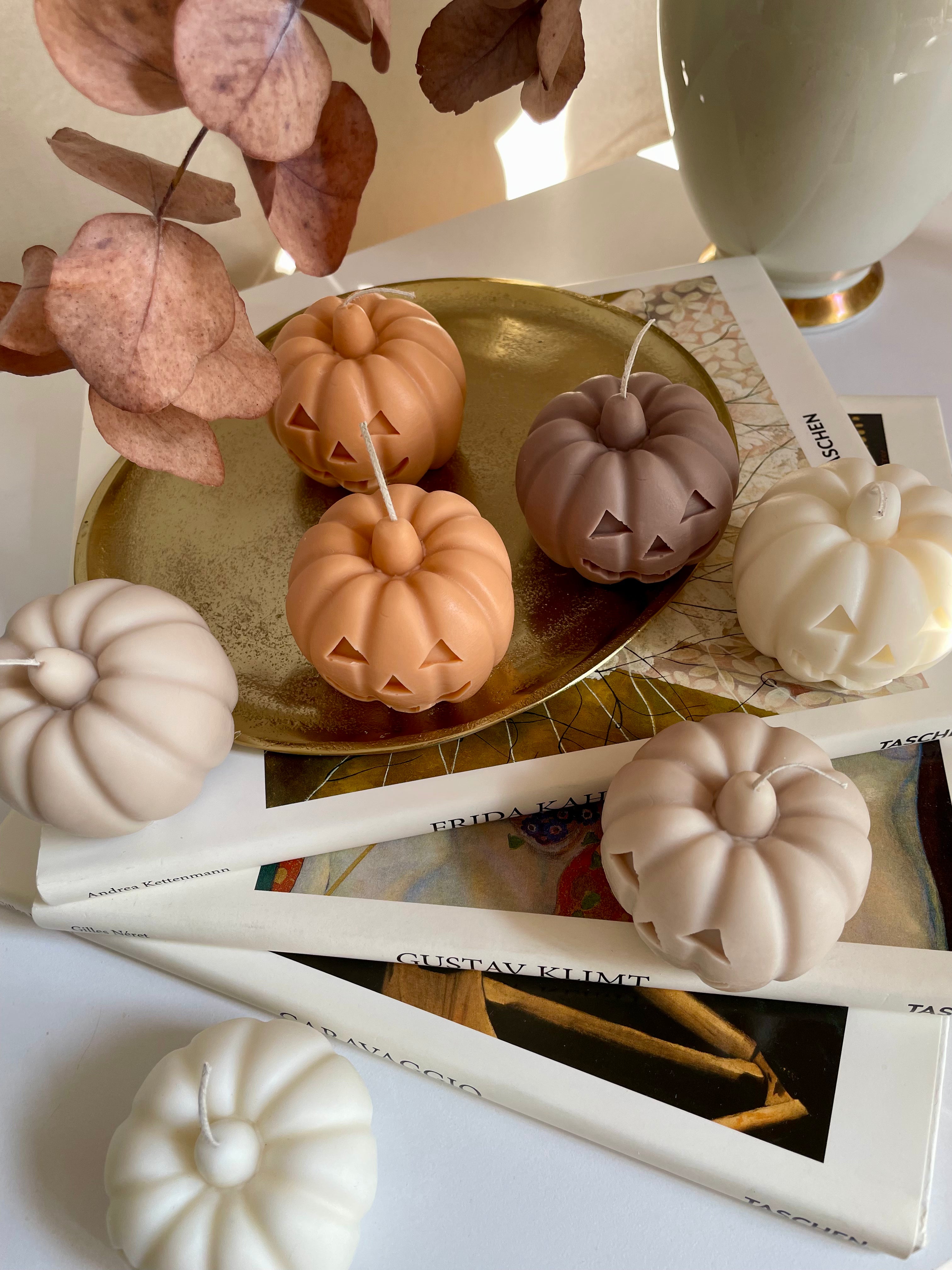 Halloween Kürbiskerze
